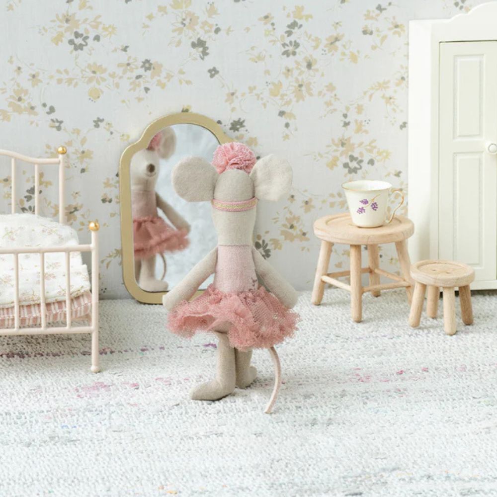 Maileg Ballerina Mouse, Little Mouse ROSE