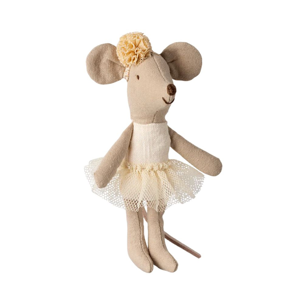 Maileg Ballerina Mouse, Little Mouse Off White