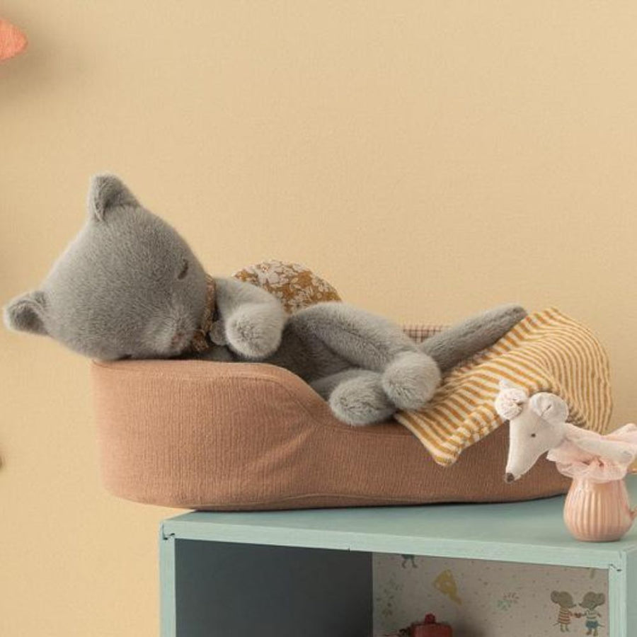 Maileg Cosy Kitten Basket, Two Colours