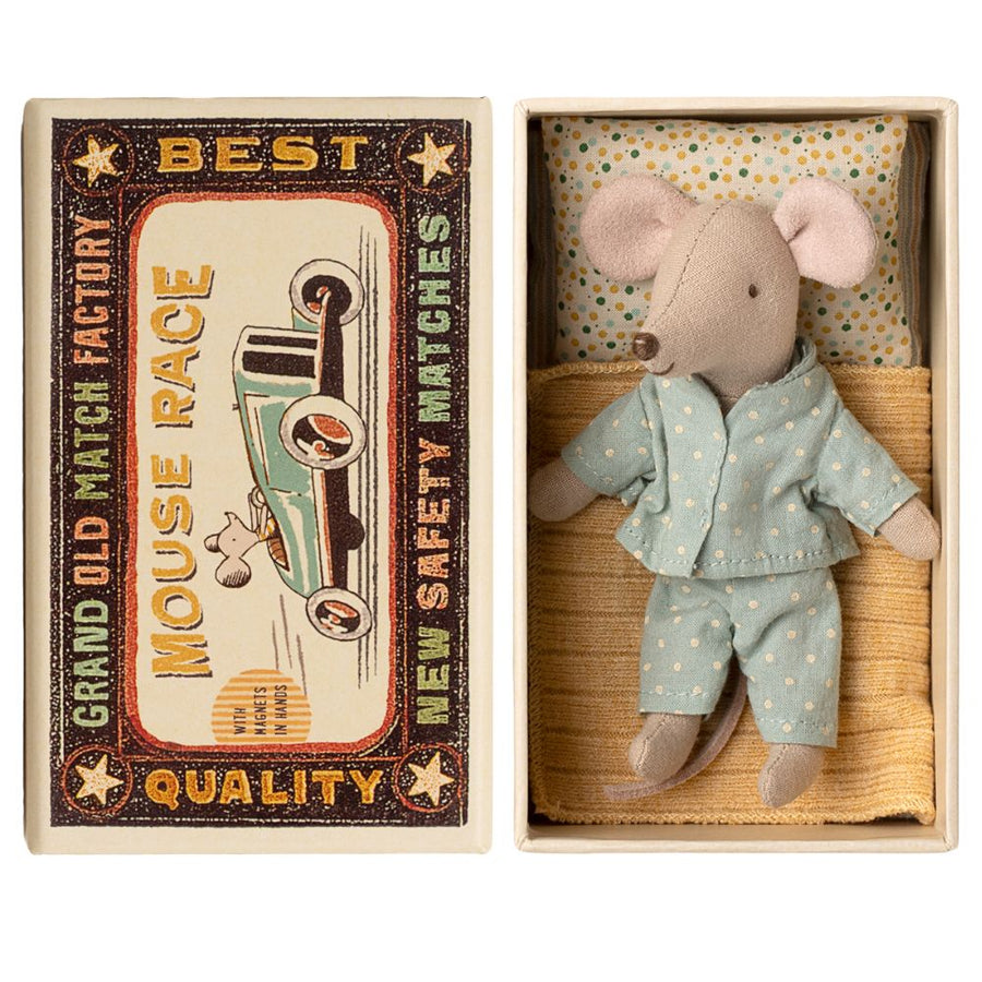 Maileg Little Brother Mouse In Box