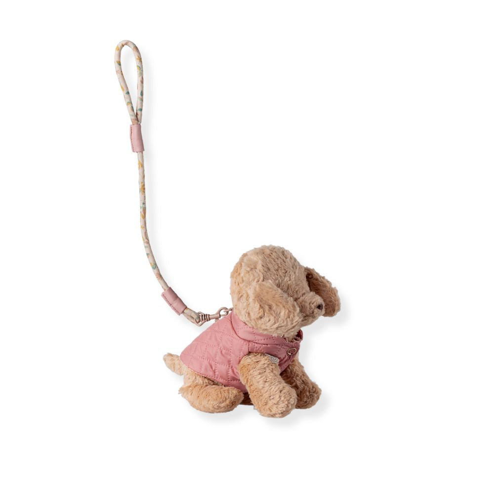 Maileg Pet Harness and Leash, Rose