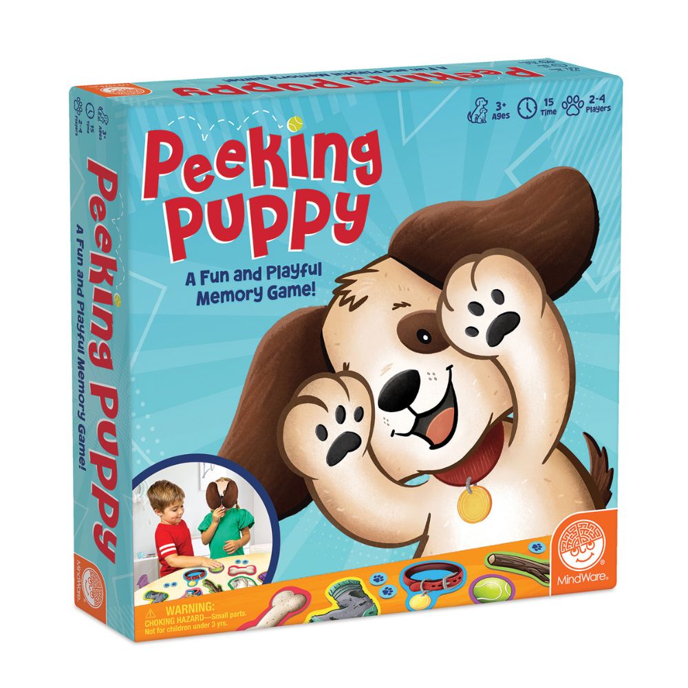 MindWare Peeking Puppy Memory Game