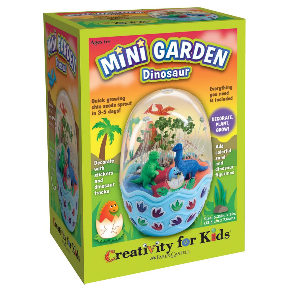 Creativity For Kids Mini Garden - Dinosaur Terrarium Kit