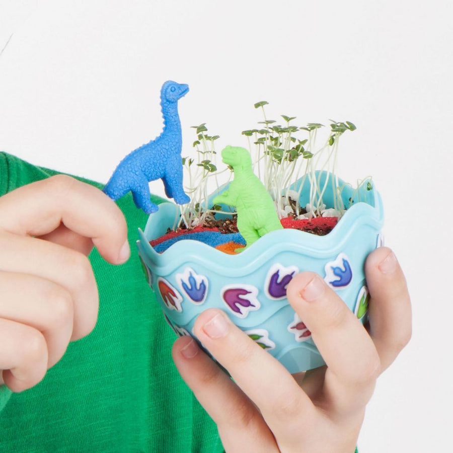 Creativity For Kids Mini Garden - Dinosaur Terrarium Kit