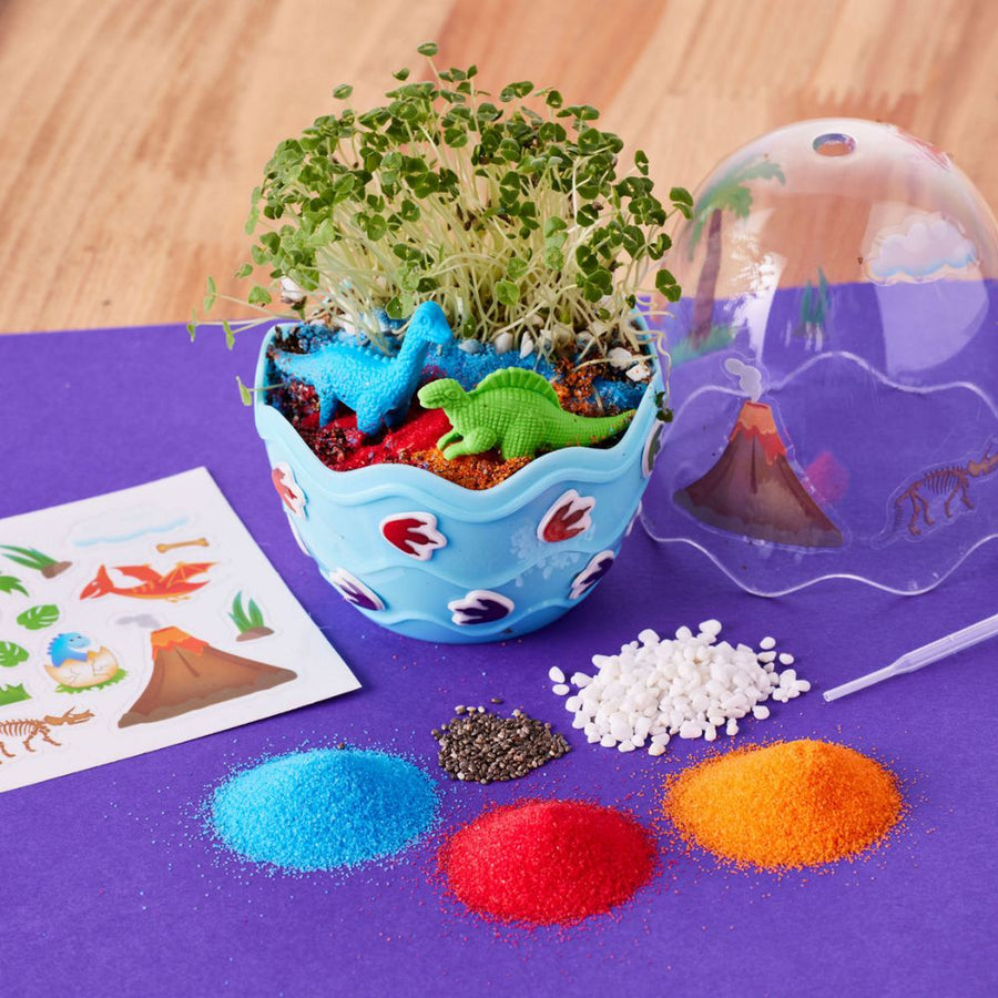 Creativity For Kids Mini Garden - Dinosaur Terrarium Kit