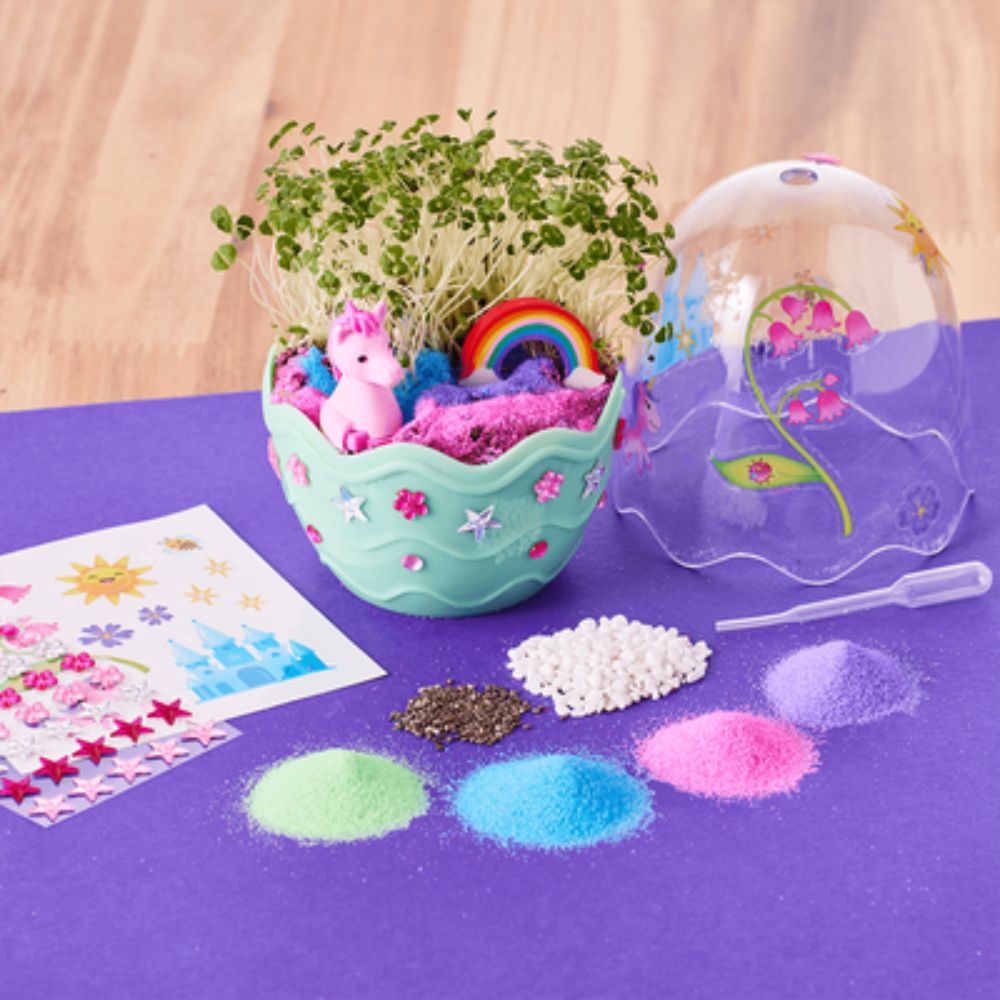 Unicorn Terrarium Kit | Kids Gardening Gifts - Crafts4Kids