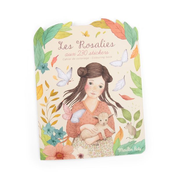 Moulin Roty Les Rosalies Colouring and Sticker Book