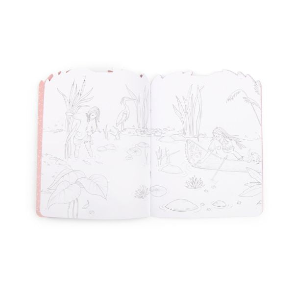 Moulin Roty Les Rosalies Colouring and Sticker Book