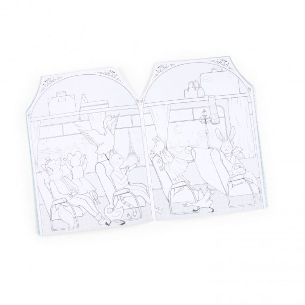 Moulin Roty Colouring and Sticker Book
