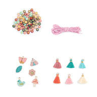 Moulin Roty Les Rosalies - Wooden Bracelet Making Set
