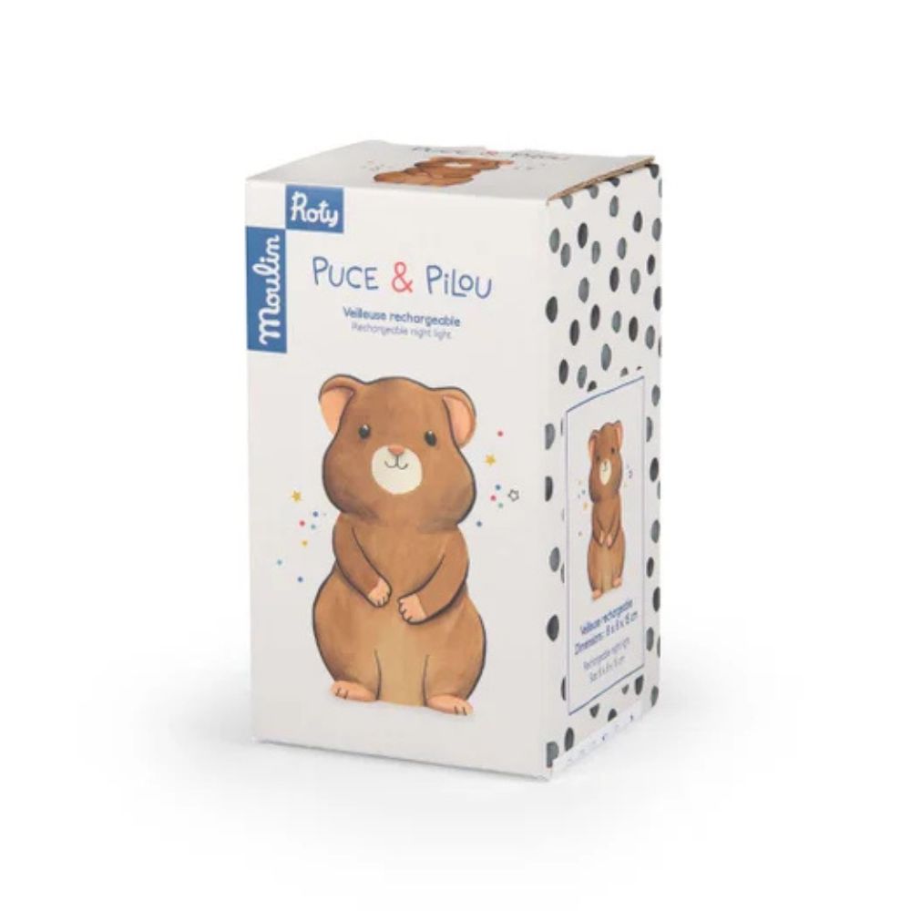 Moulin Roty Puce & Pilou - Hamster Night Light