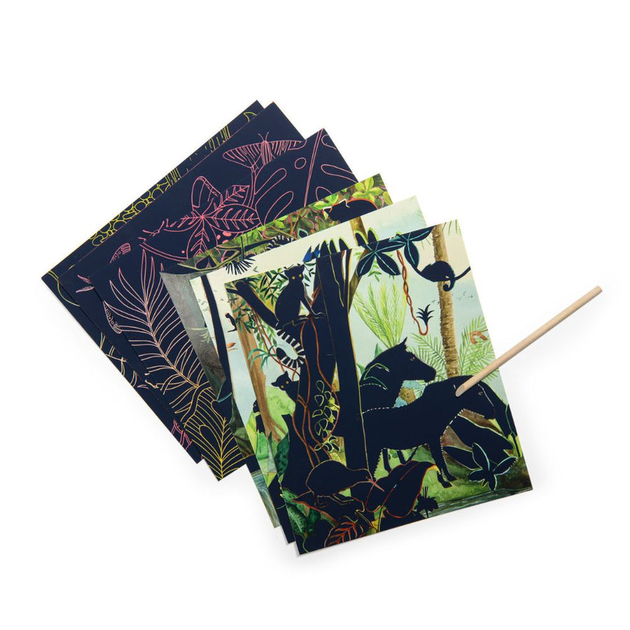 Moulin Roty Tout Autour du Monde - Scratch Art