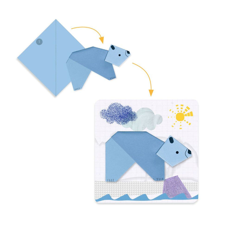 My First Origami Set - Djeco Origami First Foldings DJ00098