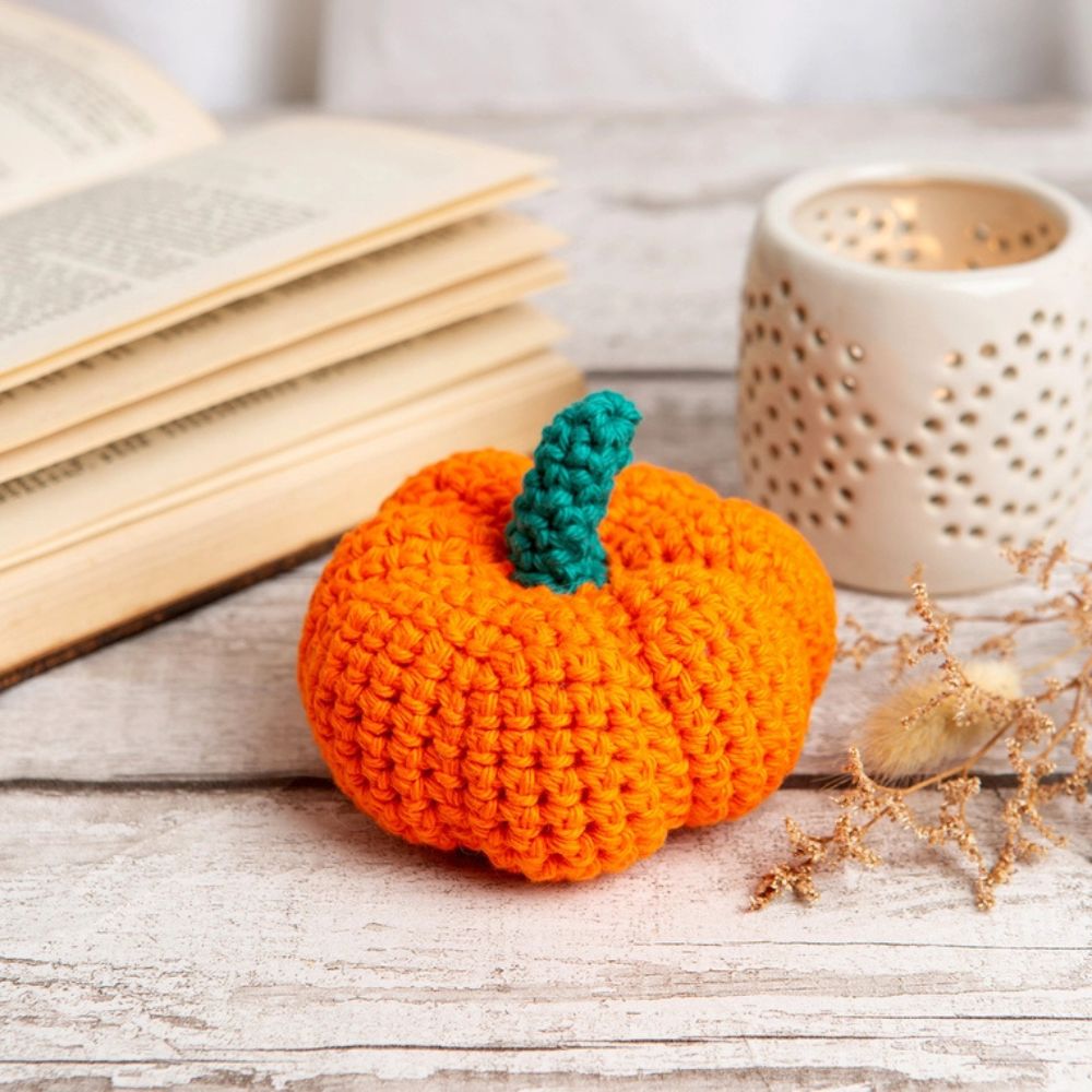 Wool Couture - My Pocket Pumpkin Crochet Kit