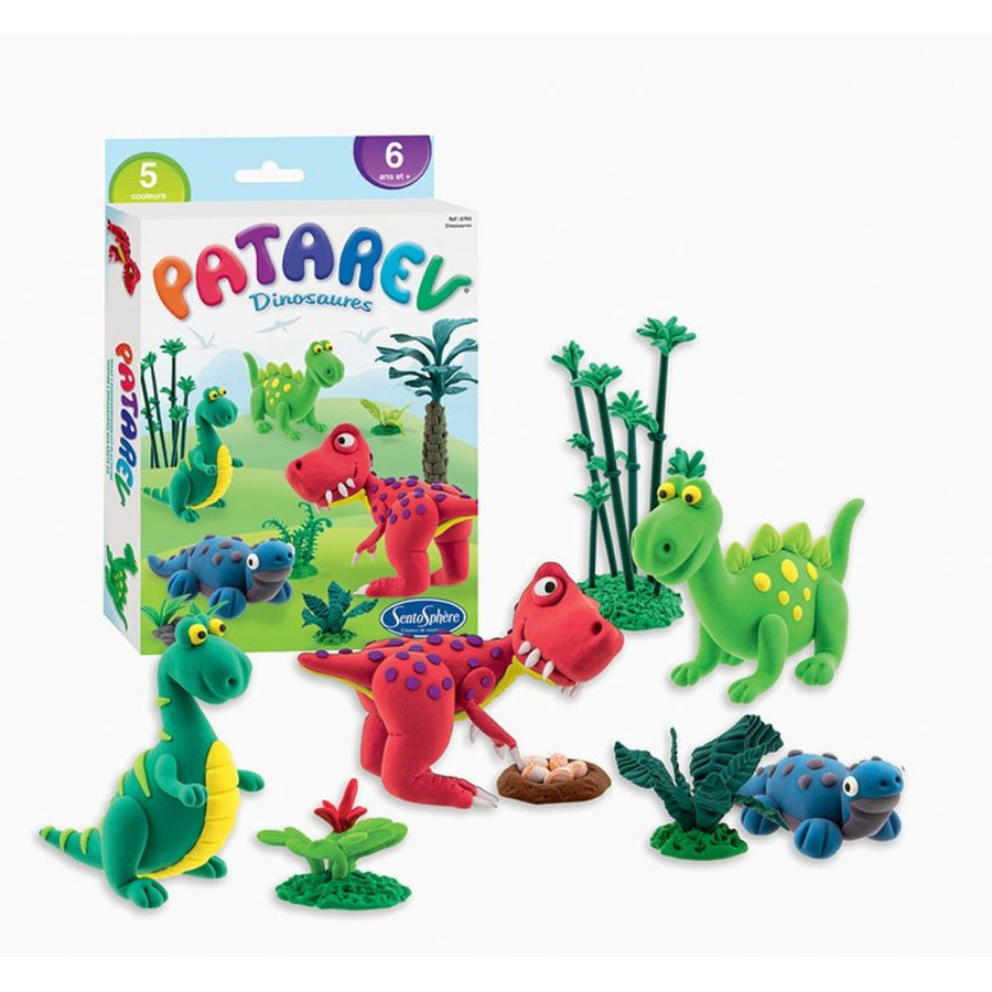 Patarev Dinosaurs - Air Drying Clay Kit