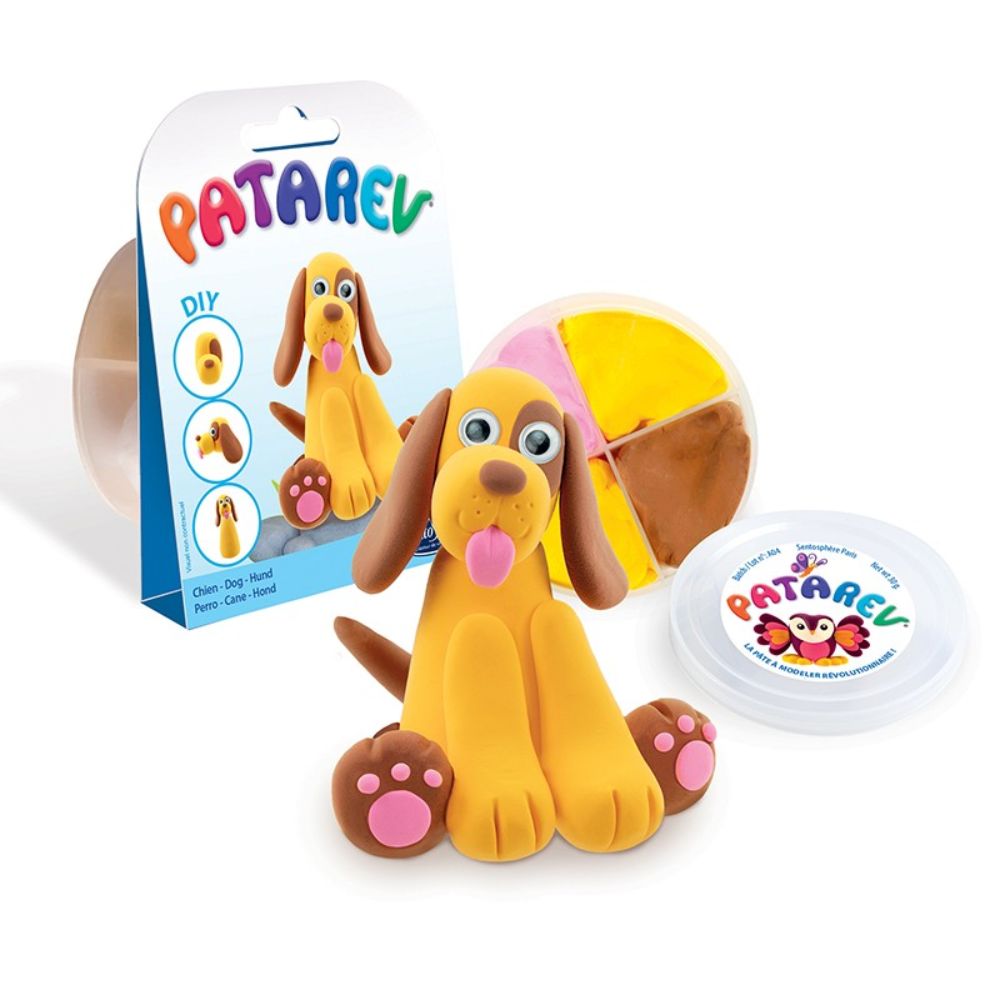 Patarev Pocket Dog Air Drying Clay Kit Non Toxic Modelling