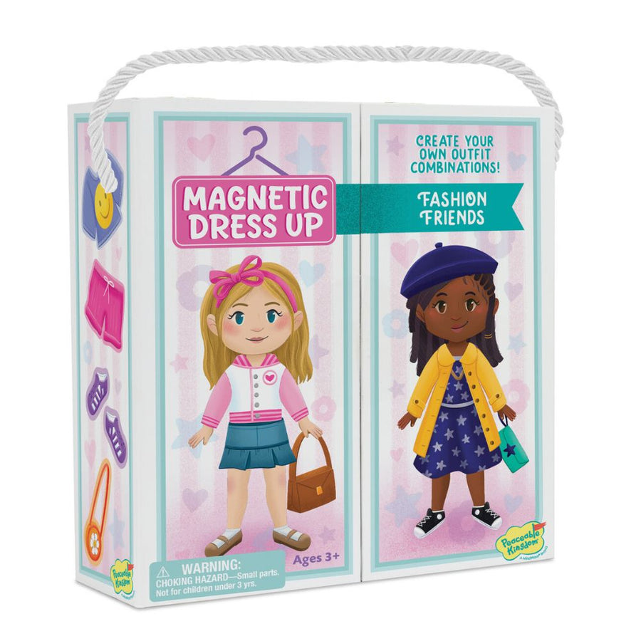 Peaceable Kingdom Magnetic Dress-up Fashion Friends Playset