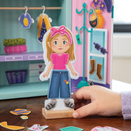 Peaceable Kingdom Magnetic Dress-up Fashion Friends Playset