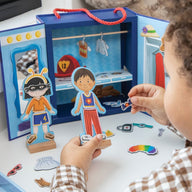 Peaceable Kingdom Magnetic Dress-up Playful Pretend Playset