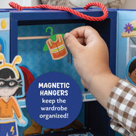 Peaceable Kingdom Magnetic Dress-up Playful Pretend Playset