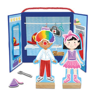 Peaceable Kingdom Magnetic Dress-up Playful Pretend Playset