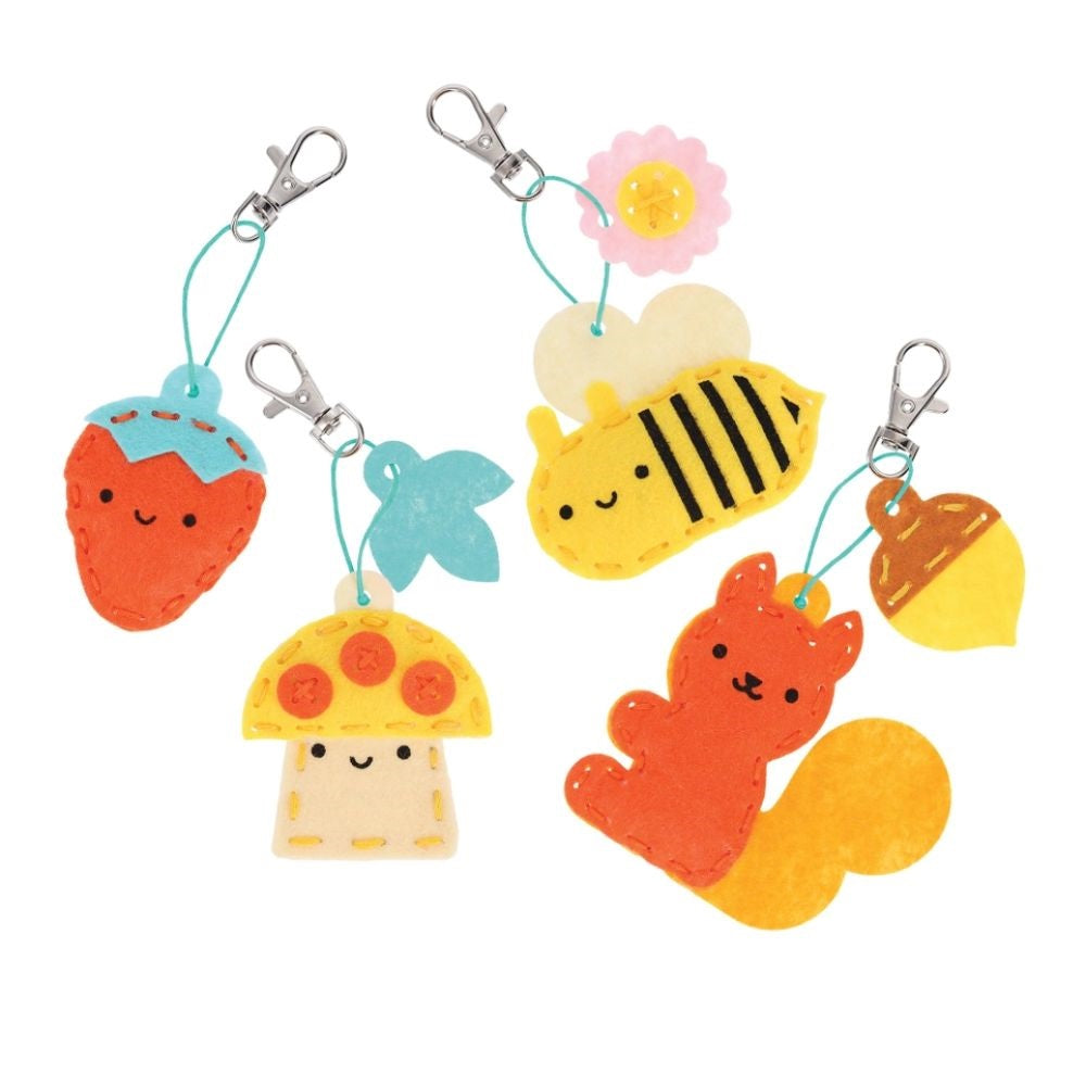 Petit Collage Bag Charm Pals