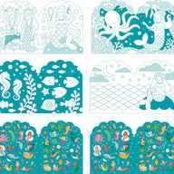 mermaid colouring book for kids