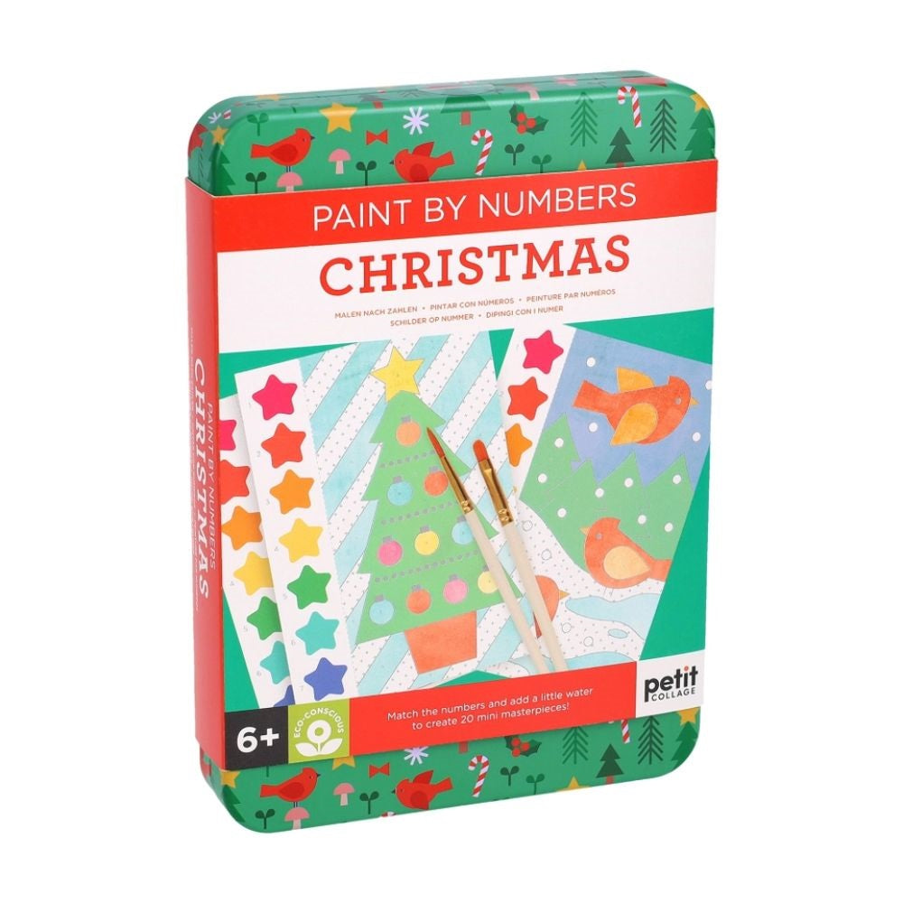 Christmas paint by numbers