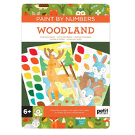 Petit Collage Paint By Numbers - Woodland Animals