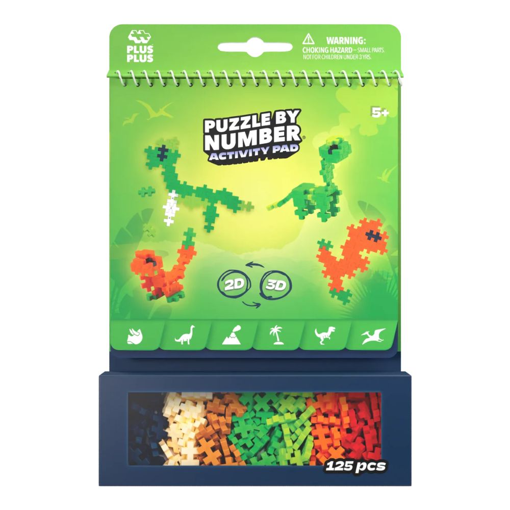 Plus Plus Activity Pad - Dinosaur