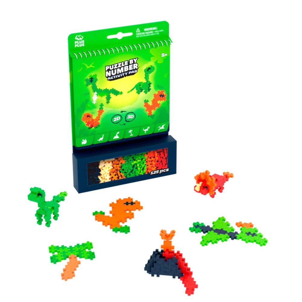 Plus Plus Activity Pad - Dino