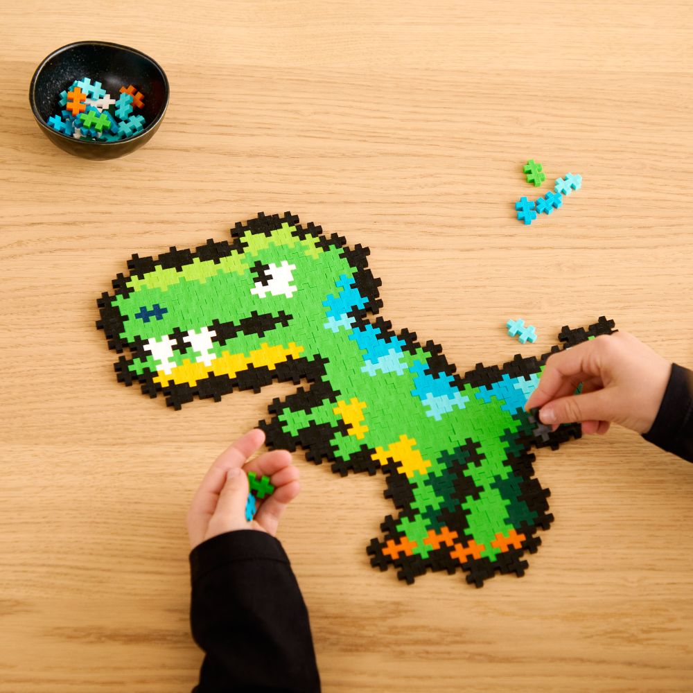 Plus Plus - Puzzle By Numbers - T-Rex