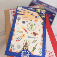 Robots & Space Subscription Box - example of gifts included