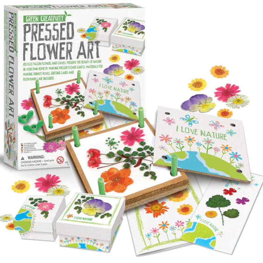 Pressed flower art