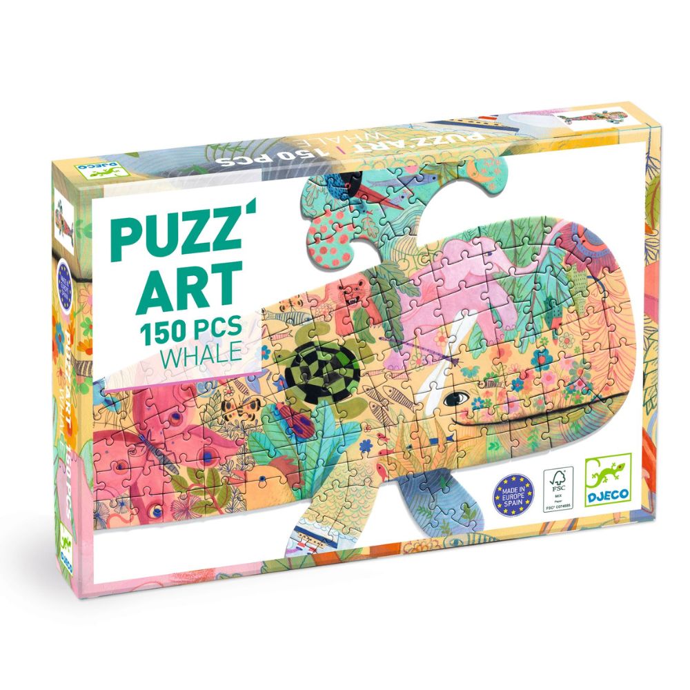 Djeco Puzzle Art - Whale DJ07658