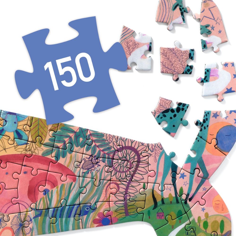 Djeco Puzzle Art - Whale DJ07658