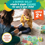 Peaceable Kingdom - Monkey Around Toddler Game - Wonky