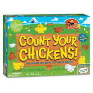 Peaceable Kingdom - Count Your Chickens Cooperative Game - Wonky Box