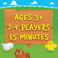 Peaceable Kingdom - Count Your Chickens Cooperative Game - Wonky Box