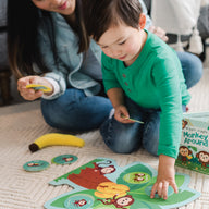 Peaceable Kingdom - Monkey Around Toddler Game - Wonky