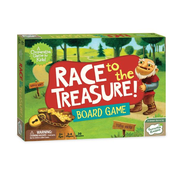 Peaceable Kingdom - Race to the Treasure Cooperative Game