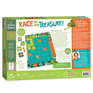 Peaceable Kingdom - Race to the Treasure Cooperative Game - Wonky Box