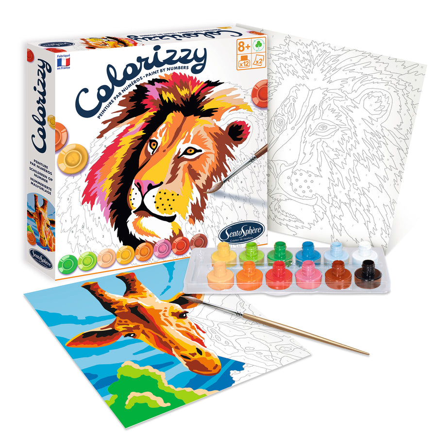Colorizzy Painting By Numbers Savannah