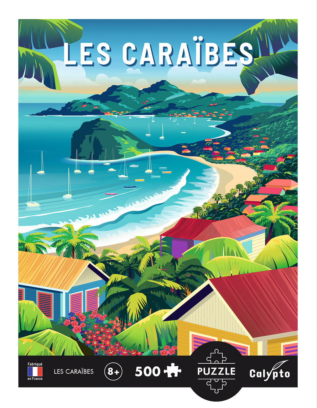 Calypto Jigsaw Puzzle 500 Piece - The Caribbean