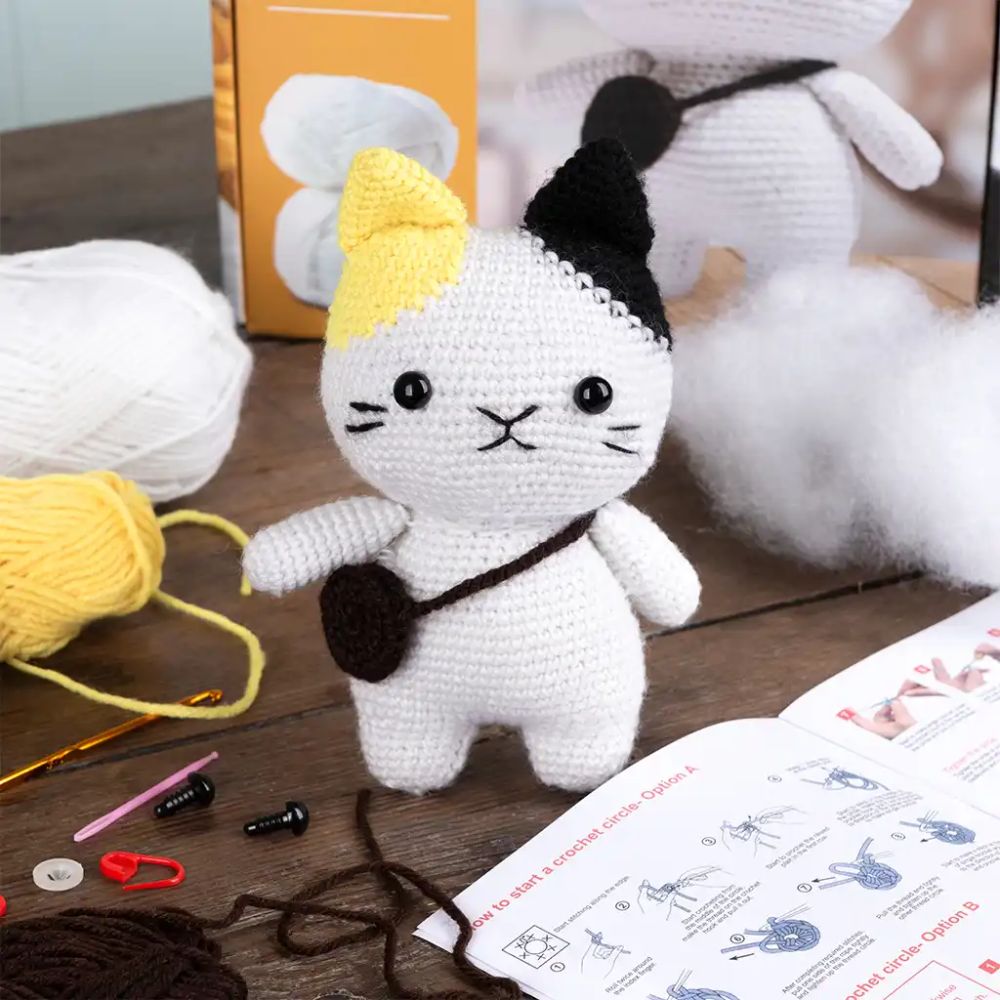Rex London Crochet Your Own Kitty | Crochet Kits| Sewing Kits for