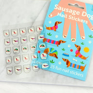Rex London Sunny Sausage Dog Nail Stickers