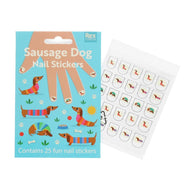 Rex London Sunny Sausage Dog Nail Stickers