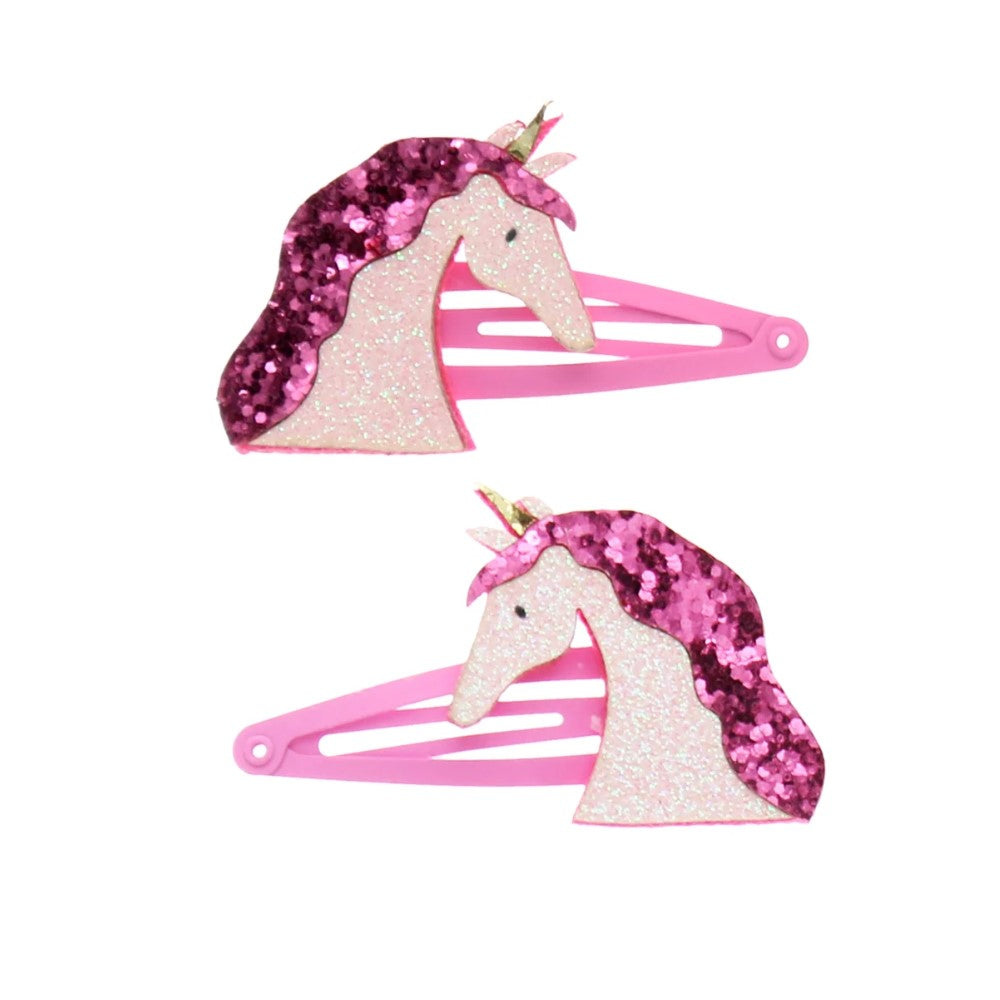 Rex London Unicorn Glitter Hair Clips