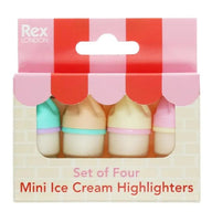 Rex London Mini Ice Cream Highlighters