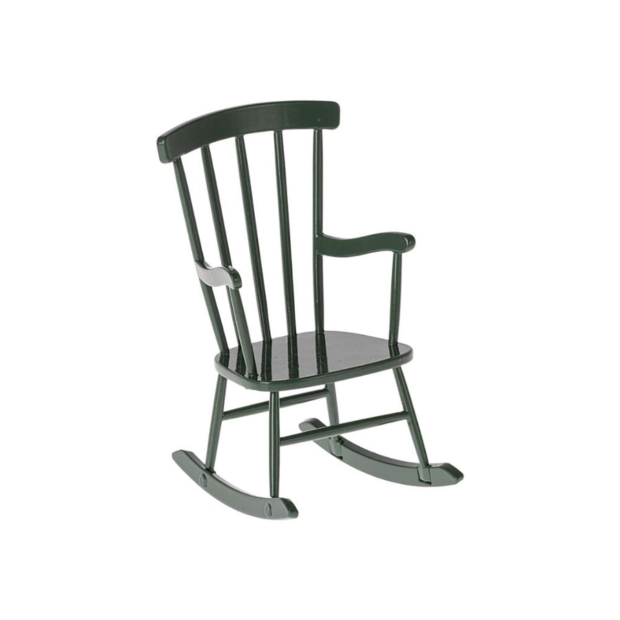 Maileg Mouse Rocking Chair - Dark Green